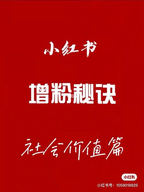 小红书涨粉的秘诀大公开：正确使用刷粉平台的秘籍分享！