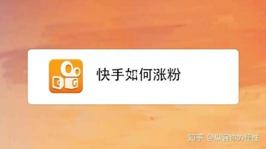 快手涨粉攻略：如何利用真人刷粉网站
