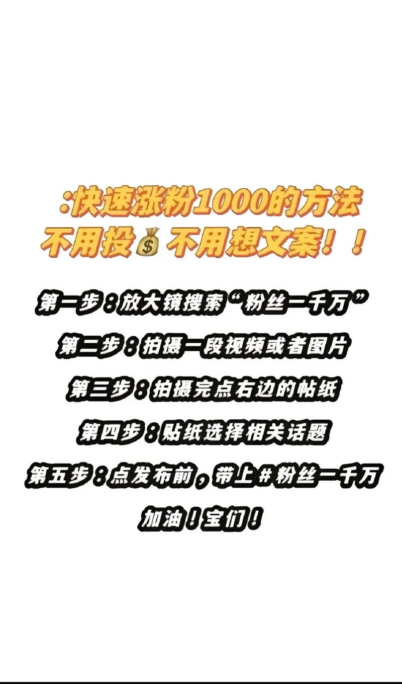 抖音1000粉丝价格亲民，让你轻松实现网红梦！