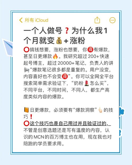 **标题:揭秘小红书涨粉秘籍,一元开启爆款之路!**