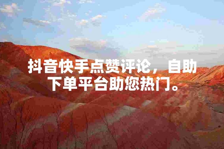 抖音自助购买平台,打造你的网红之路