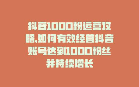抖音1000粉丝账号,内容创新与价格提升的秘密